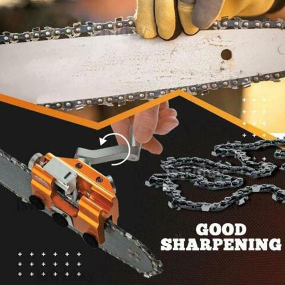 Portable Chainsaw Sharpener Tool Easy for Woodworking Grinding Stone Sharpening Chain Machine Chainsaw Chains Sharpen Machinery