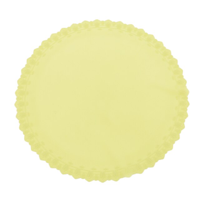 Blå vit rosa grön resuable mat färska hålla täcka microwavable silikon stretch lock spets kopp mattor köksredskap täcka: Grön