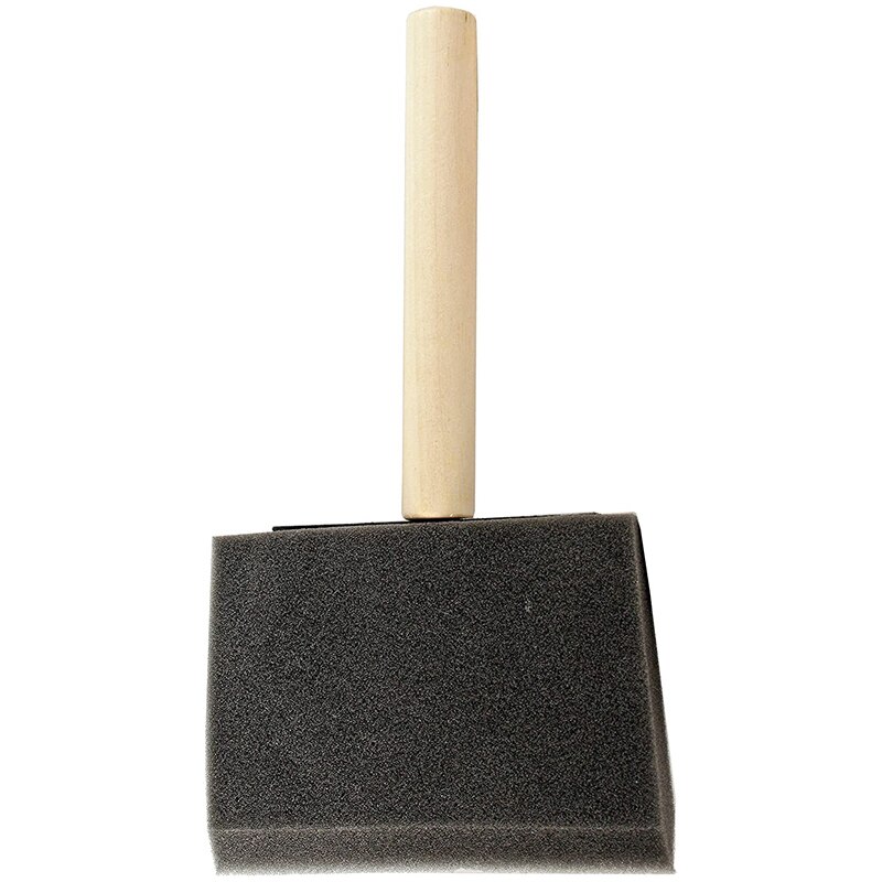 Foam Brush-4 Inches-24 Pieces Polyfoam Brush Set-Lightweight, Durable, Very Suitable for Acrylic