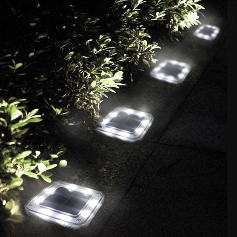Maison jardin sous terre lampe LED étanche solaire lumière au sol chemin de jardin souterrain sécurité éclairage lampe