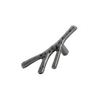 Retro trädgren möbler skåp handtag kök skåp garderob möbler låda dra knopp byrå drar hårdvara: Silver s
