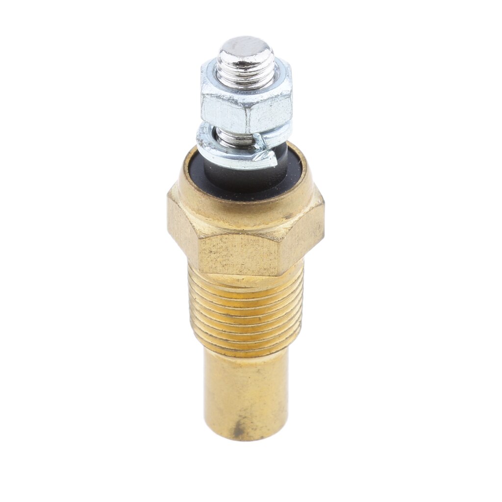 1 unidad de temperatura de agua/aceite Sensor de temperatura del transmisor eléctrico 3/8 Npt para ventiladores M14, .95 ℃ / 98 ℃.