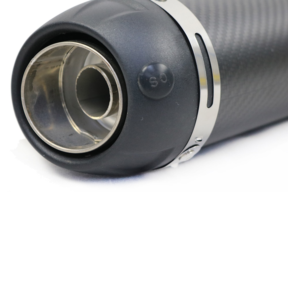 Motorcycle Exhaust Muffler Carbon Fiber Sliding Exhaust Muffler