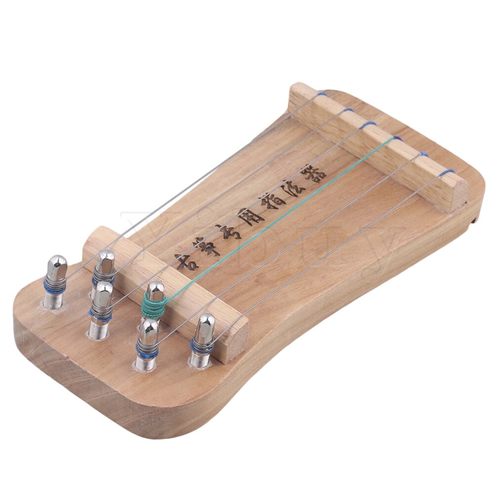 Yibuy 6 String Massief Houten Traditionele Chinese Guzheng Vinger Hand Exerciser