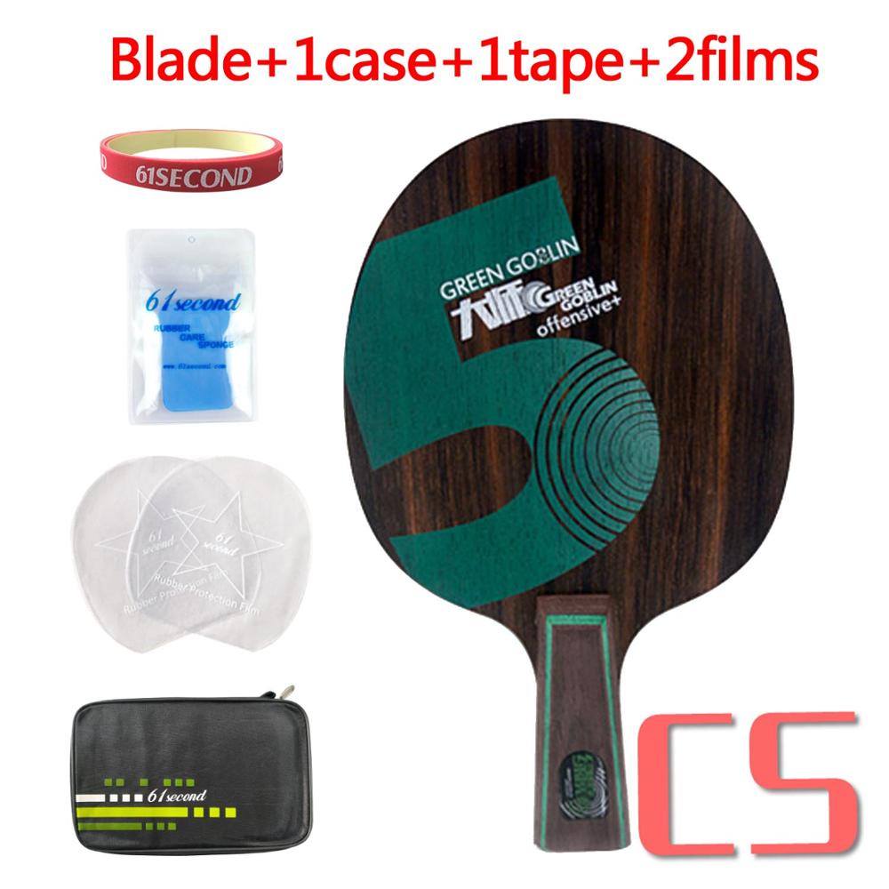 Friendship 729 Master series table tennis racket Green goblin 5/7 Ebony ebony 5 7 OFFENSIVE attack: 5 CS with FM 1case