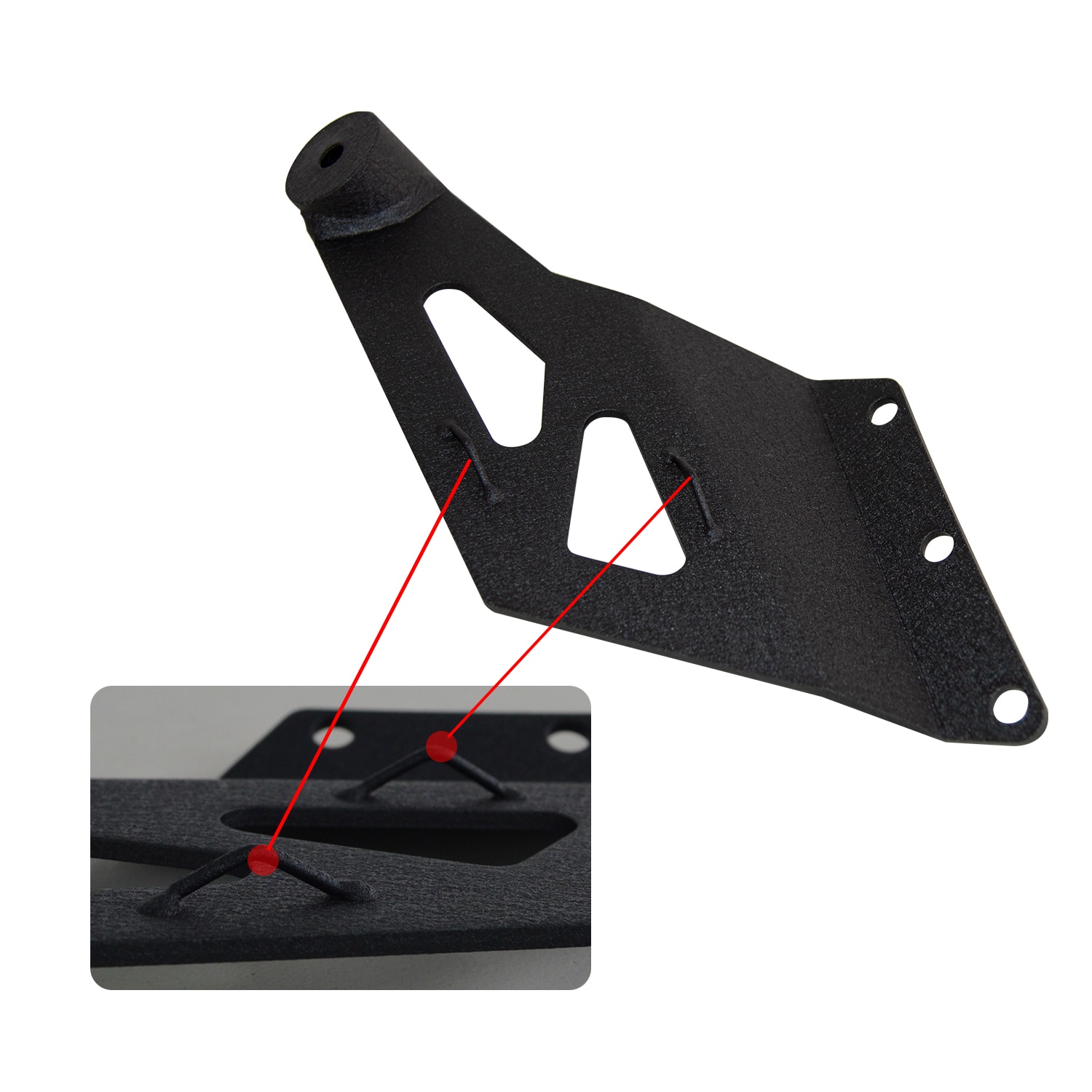 Upper Windshield Roof 50" Curved LED Light Bar Mounting Bracket For Dodge Ram 1500 2002 2500 3500 2003 Lightbar Holder