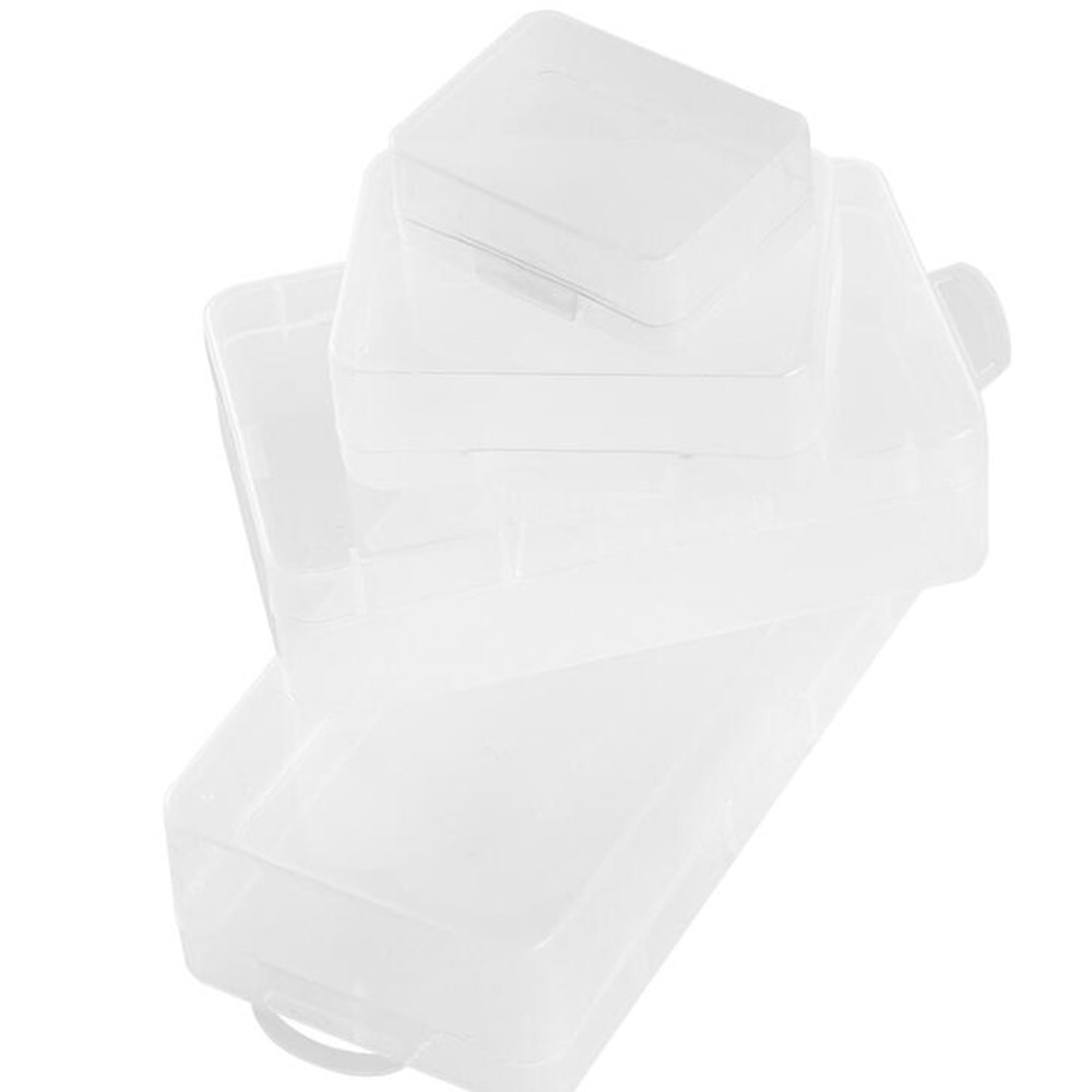 Caja de almacenamiento de plumas transparentes organizador de lápices con hebilla soporte de caja transparente mostrador estacionario para suministros de oficina en casa