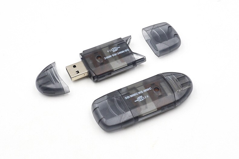 Multi Memory Card Reader Writer Adapter Connector All in 1 USB 2.0 Card Reader For Micro SD MMC SDHC TF Memory Card Max 64GB