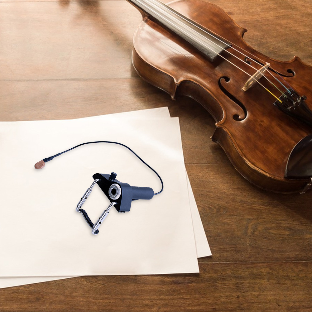 Micro pour violon, orgue électronique, capteur sonore acoustique authentique instantané pour violon, accessoires pour violon/alto