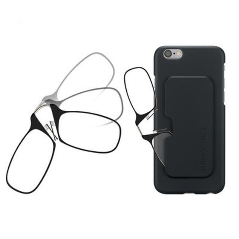 Tragbare Nase Clip Lesebrille Beinlosen Lesebrille Unisex Presbyopie Brille Mini Gläser Sticky Handy Fall