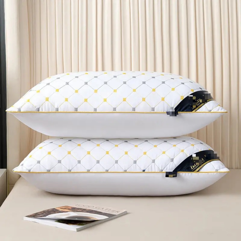 Almohadas de hotel diseñadas específicamente para protección de la columna cervical y ayuda para el sueño Uso doméstico Dormitorio Núcleo de almohada individual