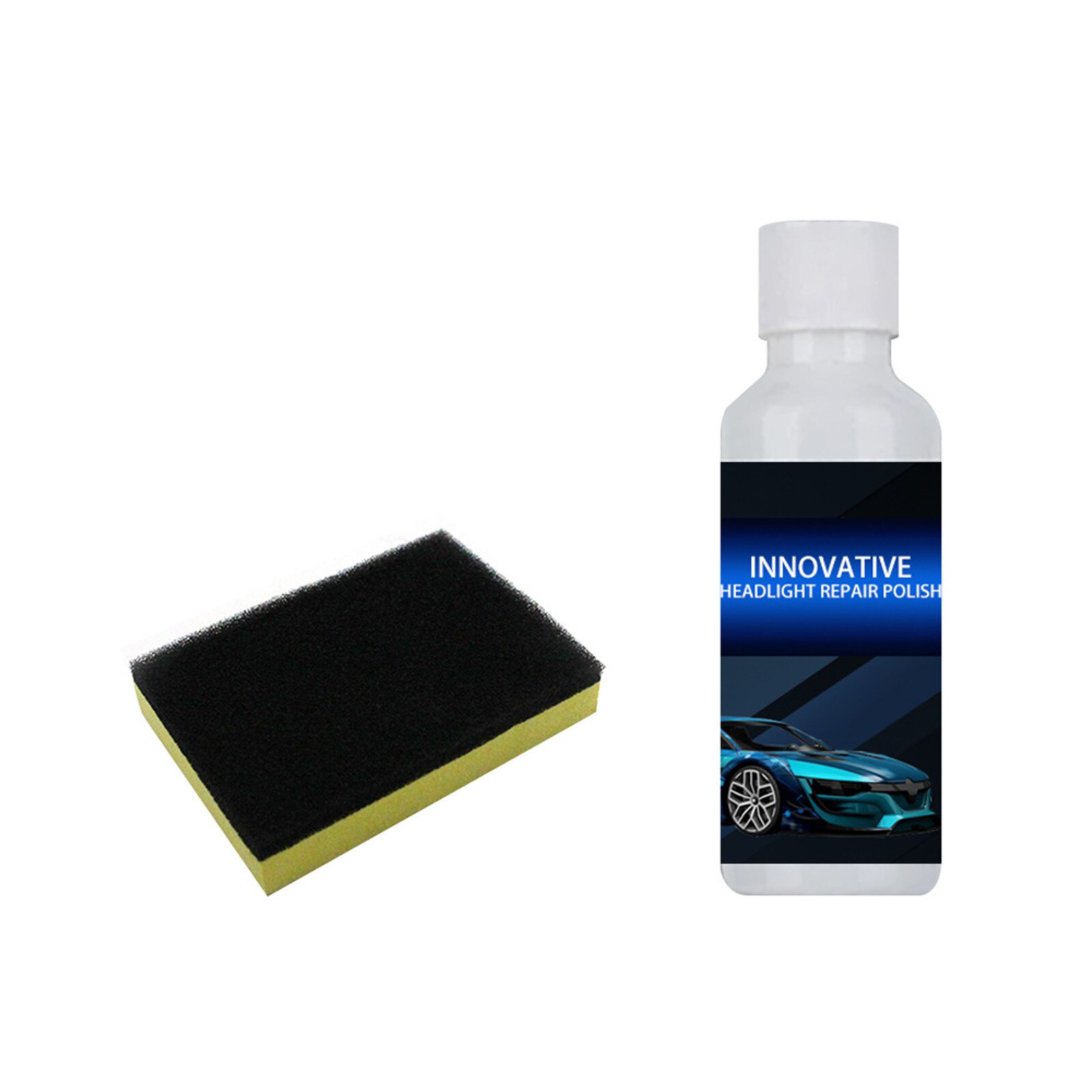 Car Headlight Cleaner Renewals Polish Automobile Repair Kit Headlight Repair Liquid Cleaning Glass Cleaner Car Accessories: 1pcs