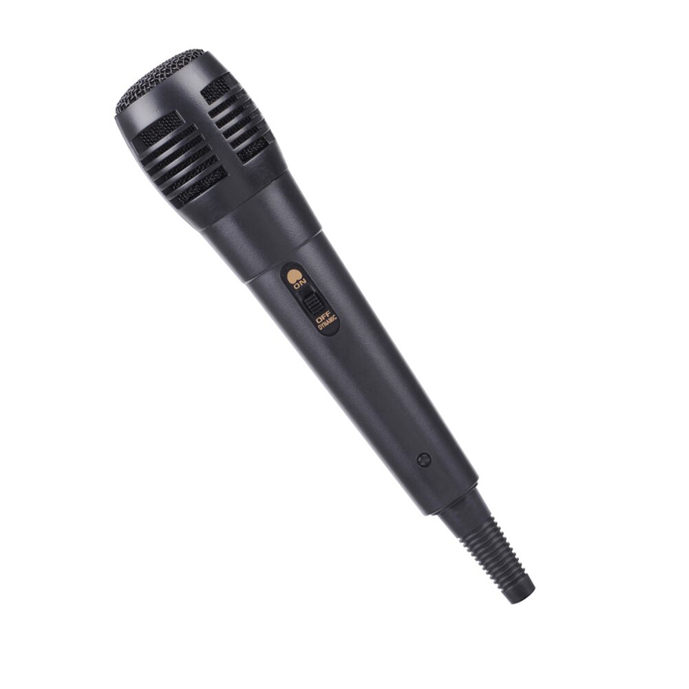 3.5mm Wired Microphone Portable Handheld Microphone 6.5mm Wired Uni-directional Dynamic Karaoke Microphone with Audio Cable