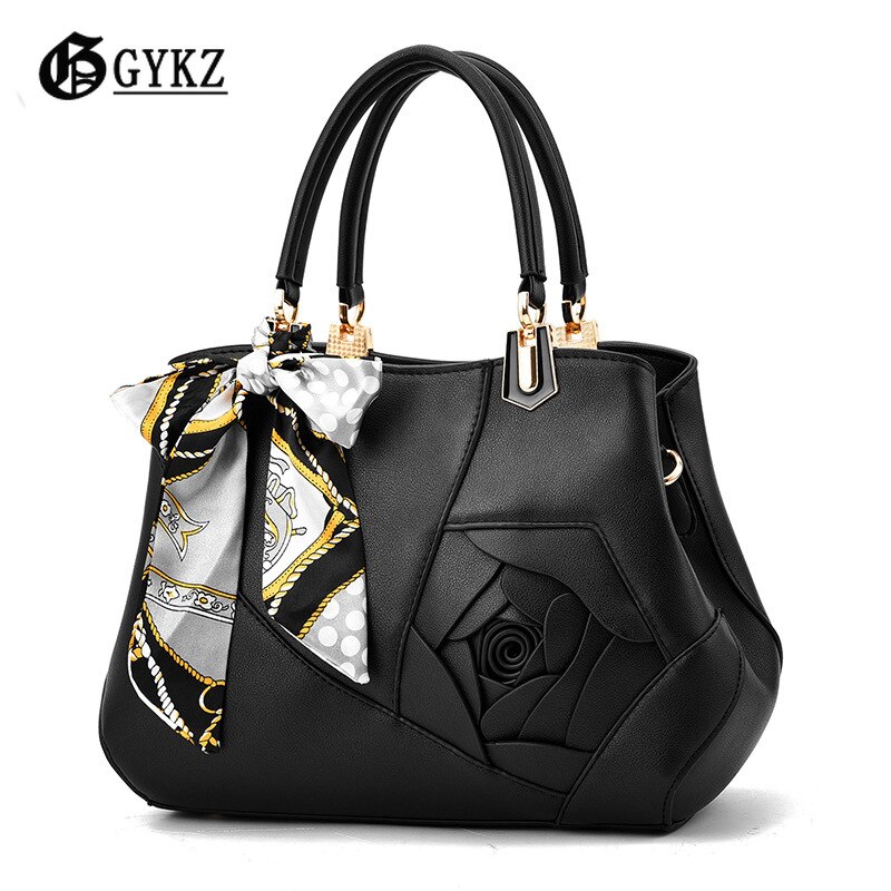 Rose Bow Handbags Crossbody Bags for Women Shoulder Bag High-capacity Handbags