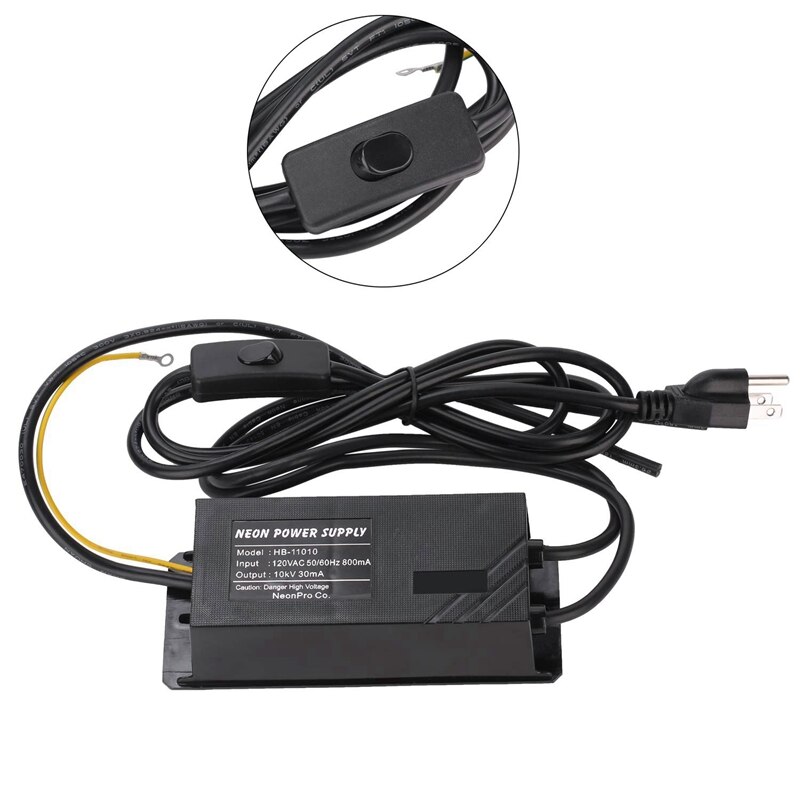 10 KV 120V Neon- Licht Zeichen Transformator für Neon- Zeichen Netzteil Bahre Bar Neon- Zeichen UNS Stecker