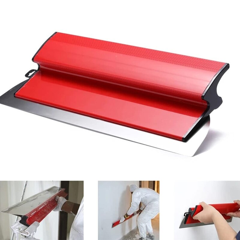 25/60Cm Gipsplaten Skimming Blade Rvs Skimmer Stopverf Messen Smoothing Schilderen Stukadoors Bouw Tool