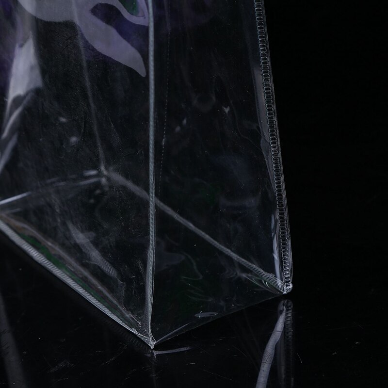 ETya Transparent femmes sac à main PVC voyage stockage sacs à provisions grande capacité clair sac de plage sacs à main cosmétiques fourre-tout