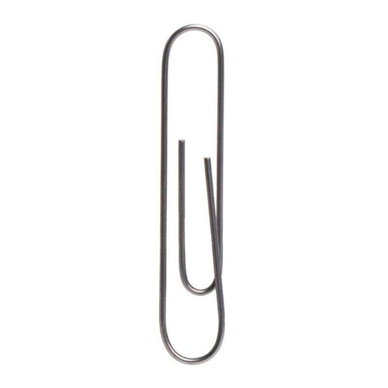 Clip de papel de Nitinol, ilusión, alambre autolimpiante, mentalismo, Clip de papel de Metal, accesorio, cambio de memoria, escenario, juguetes para trucos callejeros: Default Title