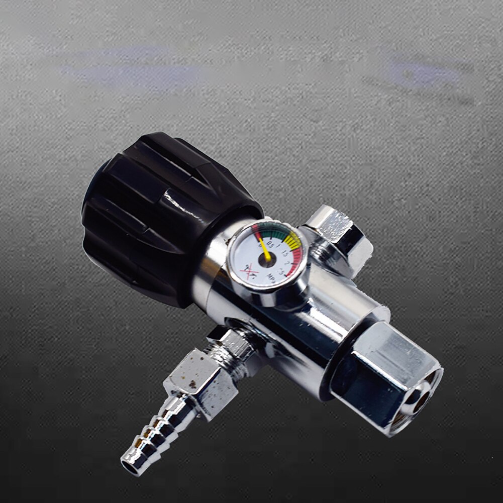 Oxygen Pressure Reducer Accessories Clear Scale Acetylene Alloy Regulator Portable Mini Argon Gas Meter Welding Anti Fall Tool