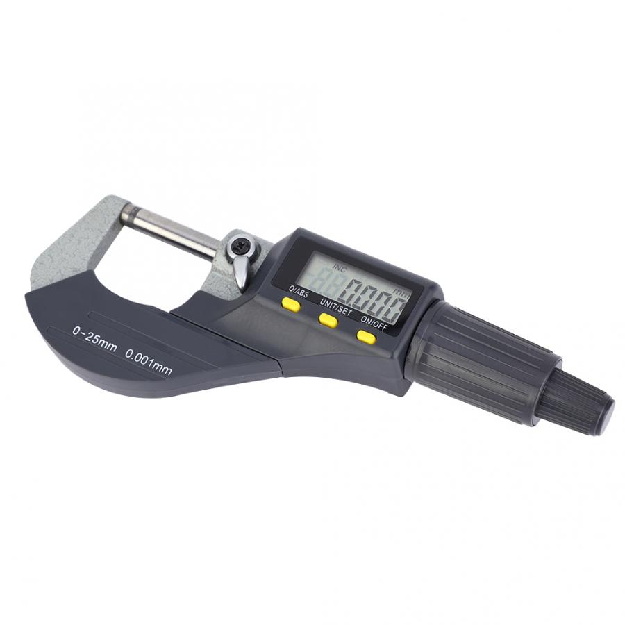 Micrómetro electrónico Digital de 0.001mm de alta precisión calibre micrométrico exterior