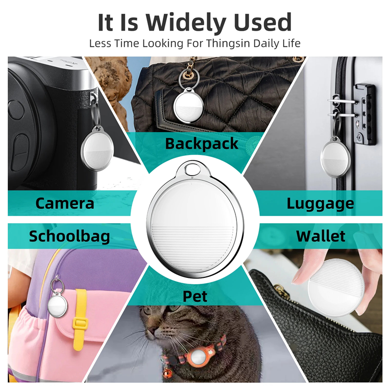 XIAOMI Smart Airtag Bluetooth GPS Draagbare Tracker Werk met Apple Vind Mijn APP Air Tag Tracker Locator Huisdier Key Finder voor IOS