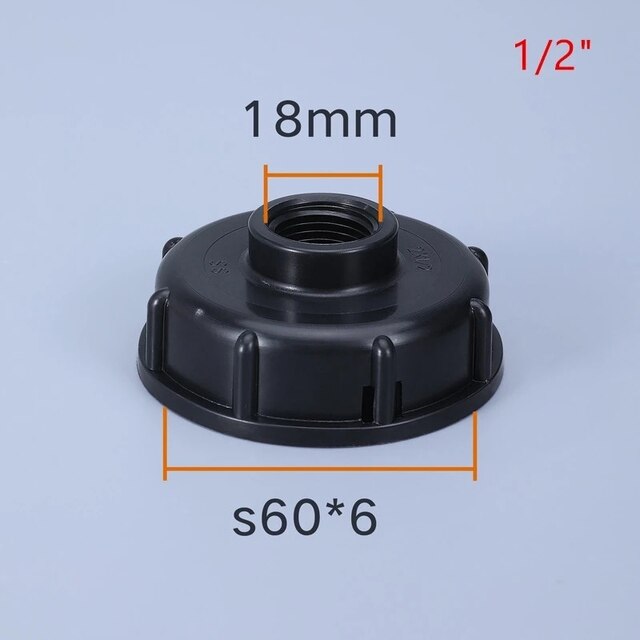 IBC Water Tank Pipe Joints Garden Water Connectors For Tank Elbow Outlet 20/25/32MM Watering Irrigation adapter Tool: 18mm