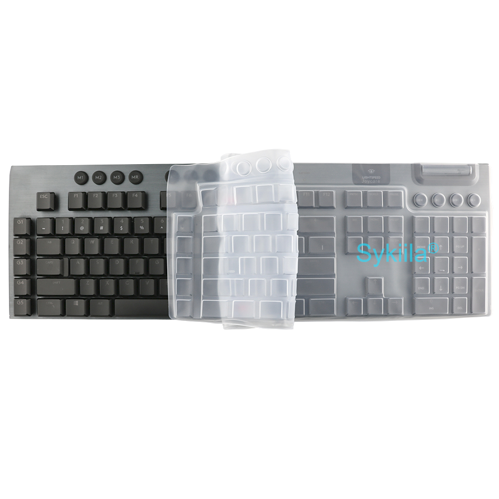 G913 G813 Toetsenbord Cover voor Logitech G913 G813 voor Logi Mechanische Draadloze Beschermende Protector Skin Clear Siliconen TPU Case