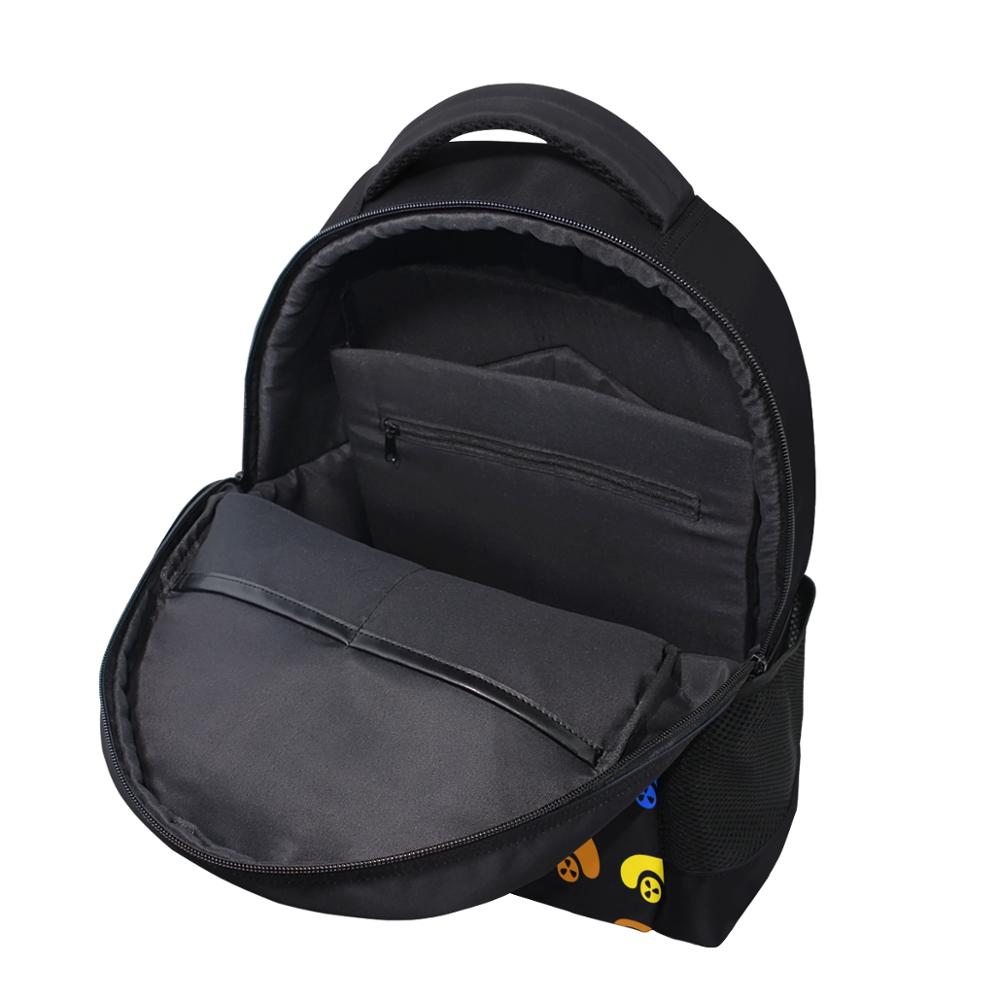 Cartoon voiture imprimer cartable pour enfants noir école primaire sac à dos enfants sacs d'école pour filles garçons enfants maternelle sacs à dos