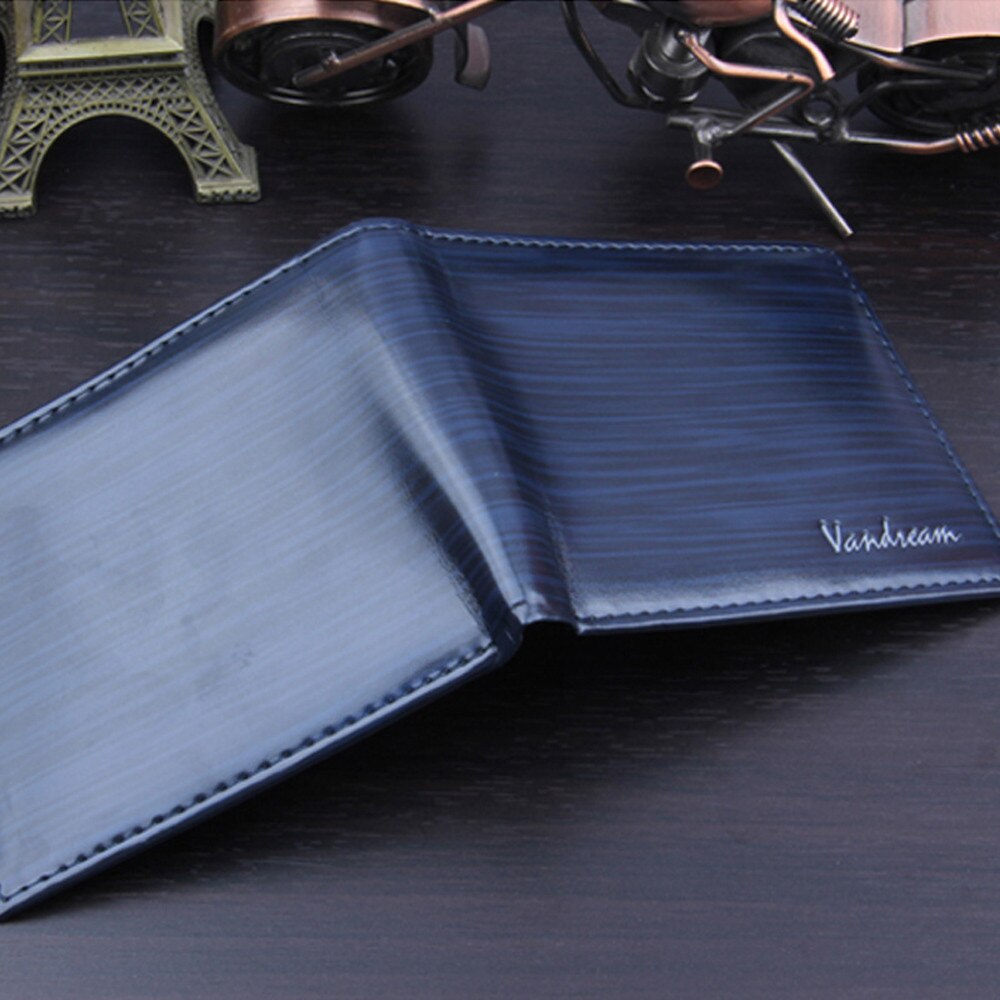 Men Bifold Business Leather Wallet ID Credit Card Holder Purse Pockets Bag Carteira Portfel Purses кошелек мужской портмоне #Y5