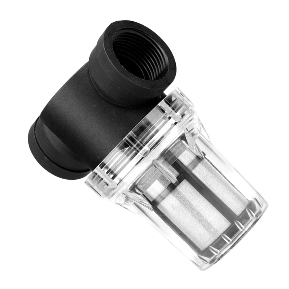 1pc filtres de tuyau d'eau, pré-filtre transparent, purificateur d'eau, tuyaux de purification d'eau, interface  (4/6 points /1 ", réseau 80 mailles)