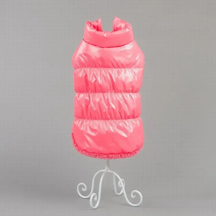 Kurtka Dla Psa – manteau pour chien, vêtement d'hiver pour chiot, tenue pour animaux de compagnie, petit et moyen gabarit: XS / PINK