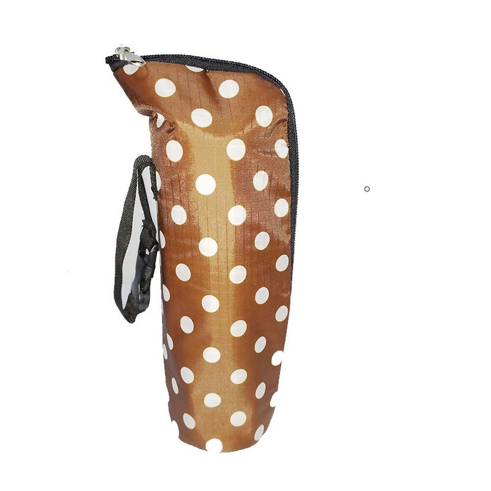 Bolsa aislante para biberón de bebé, Bolsa térmica para biberón, termo para biberón: Coffee dots