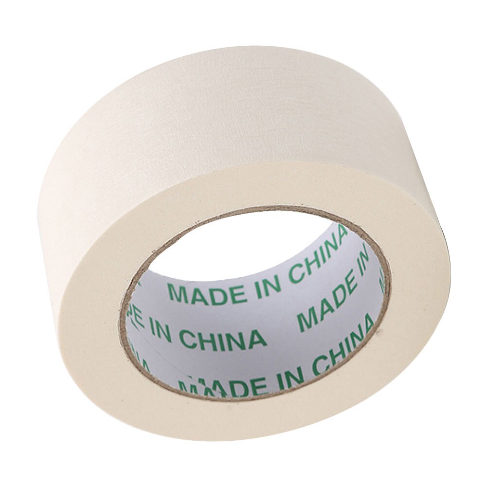 Cinta adhesiva de un solo lado para decoración de interiores, tira embellecedora para pintura en aerosol, suministros de dibujo, 50m