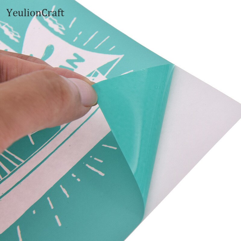 Chzimade Mountain Boot Zelfklevende Zeefdruk Stencils Mesh Postzegels Transfer Voor Diy Scrapbooking T-shirt Stof Decor
