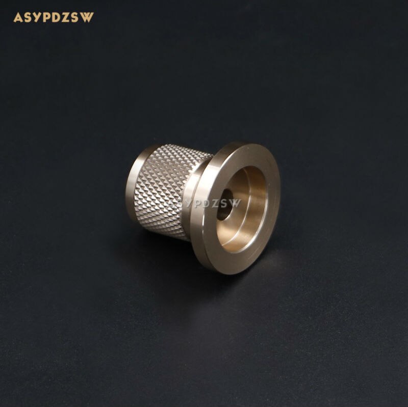 1 PCS Pineapple grain golden 25*17*22 Full aluminum amplifier solid Volume potentiometer knob