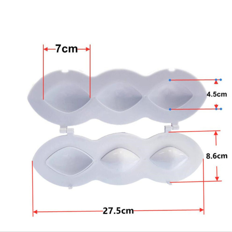 S/L Meatball Machine Manual Mold Kitchen Tool Minced Meat Processing Machine Burrito Dessert Decoration Minced Meat Cooker DIY: L