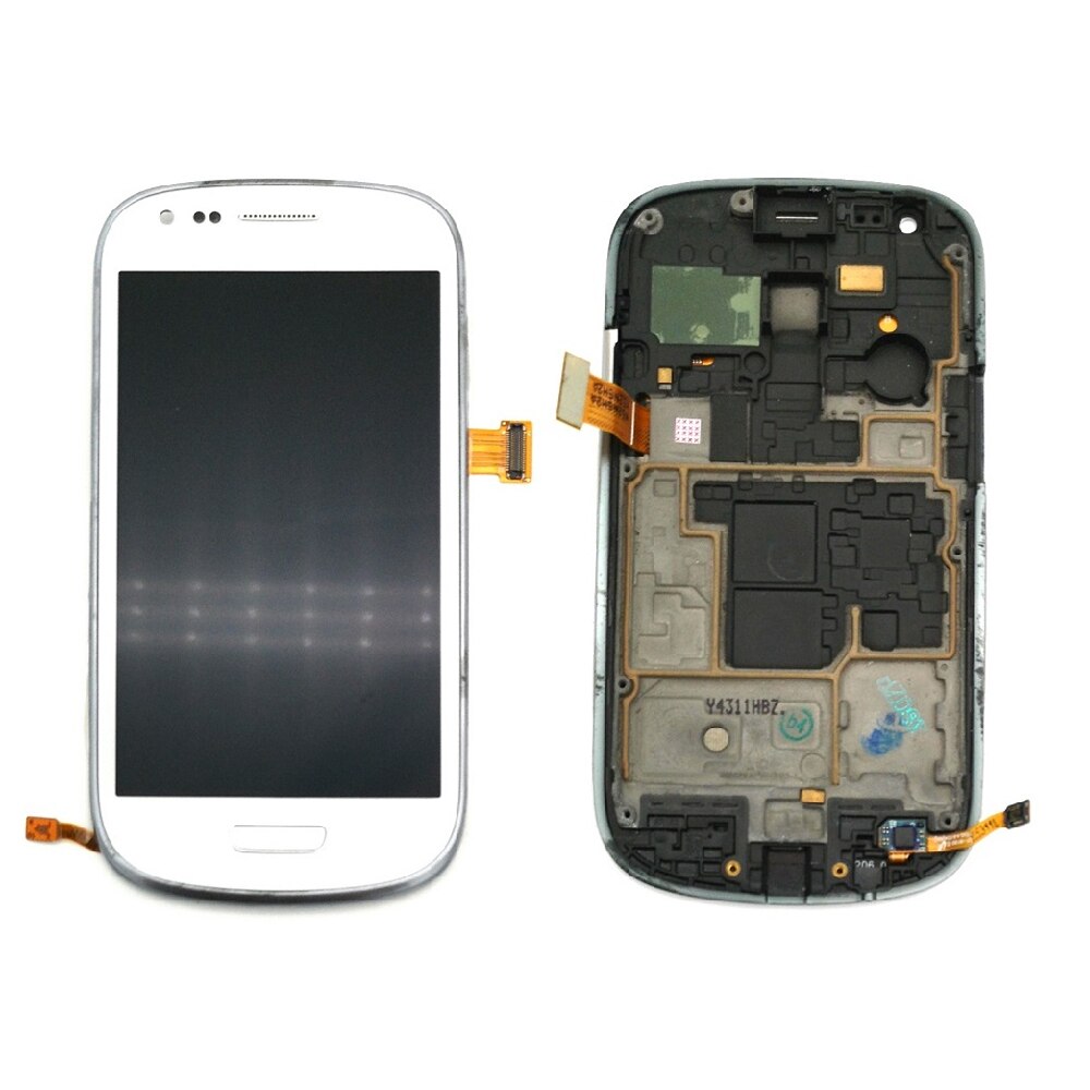 4.0 "Super Amoled Lcd Display Voor Samsung Galaxy S3 Mini GT-i8190 I8195 I8200 Lcd Touch Screen Digitizer Vergadering