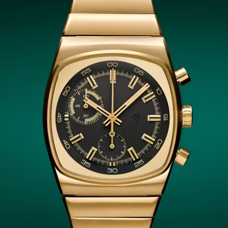 CILOA hochwertige quadratische Herrenuhr Vintage Automatik Herrenuhren für Herren Edelstahl High-End-Sportgeschenke Armbanduhren: Anderes