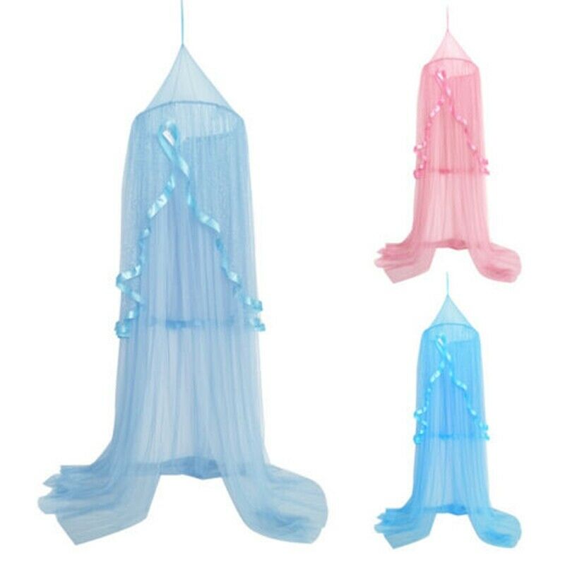 Newest Hanging Kids Baby Bedding Dome Bed Canopy Cotton Mosquito Net Bedcover Curtain For Baby Kids Reading Playing