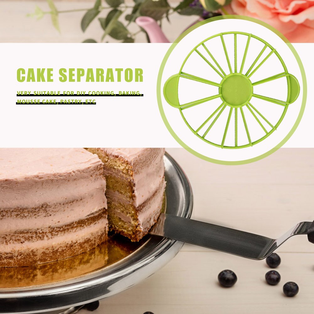 10/12 Piece Cake Equal Portion Cutter Round Bread Cake Divider Equal Portion Cutter Slice Marker Baking Tool For