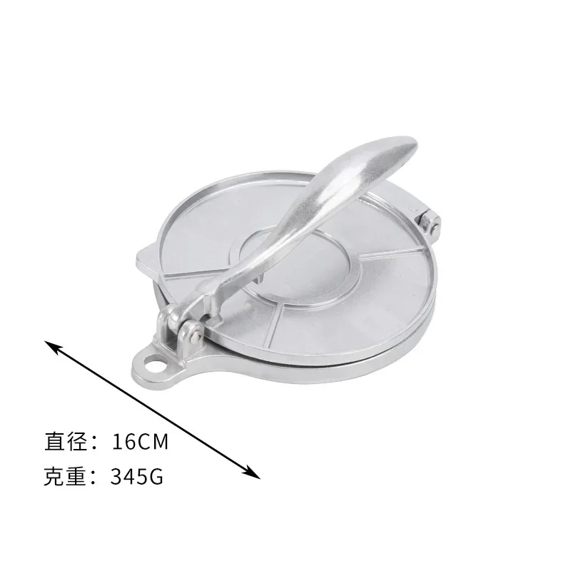 Prensa para tortillas de 6/8 pulgadas, máquina para hacer tortillas de maíz, máquina para hacer Roti, herramientas de prensado, utensilios de cocina para el hogar, accesorios de cocina: Caqui oscuro