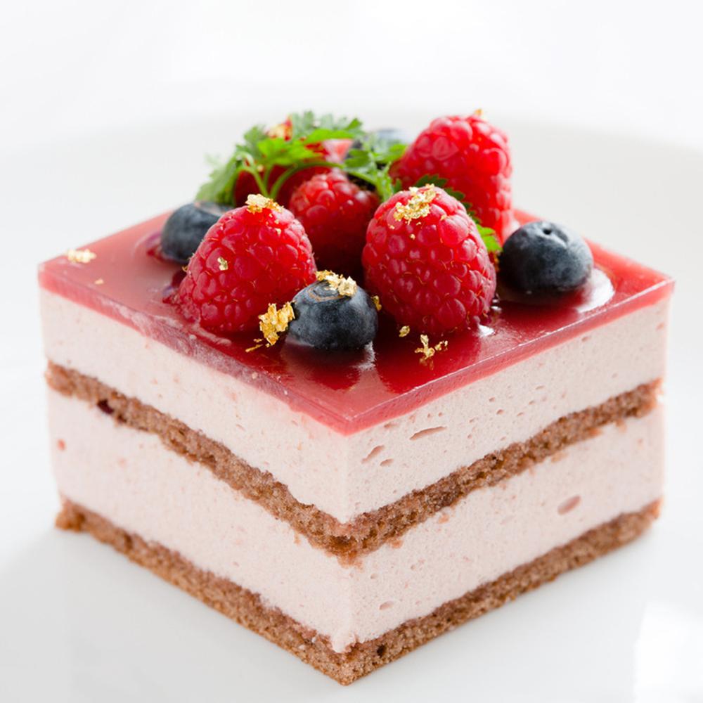 Set  of 3 tårtringar rostfria livsmedel bakverk dessert ring mousse formar med pusher för gjutning av skikt tårta skärning 40 dc 18