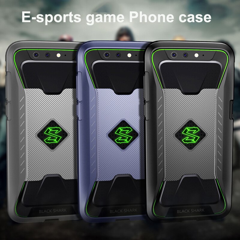 Schokbestendig TPU soft telefoon Gevallen Voor xiaomi Black Shark Case Warmteafvoer Cover Ondersteuning Gamepad voor xiaomi mi blackshark 1