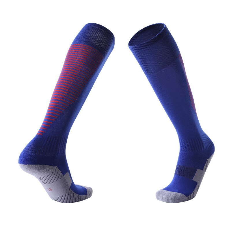 Adult Motocross Socks Non-slip Over The Knee Football Socks Thick Towel Bottom Socks Sweat-absorbent Wear Sports Socks