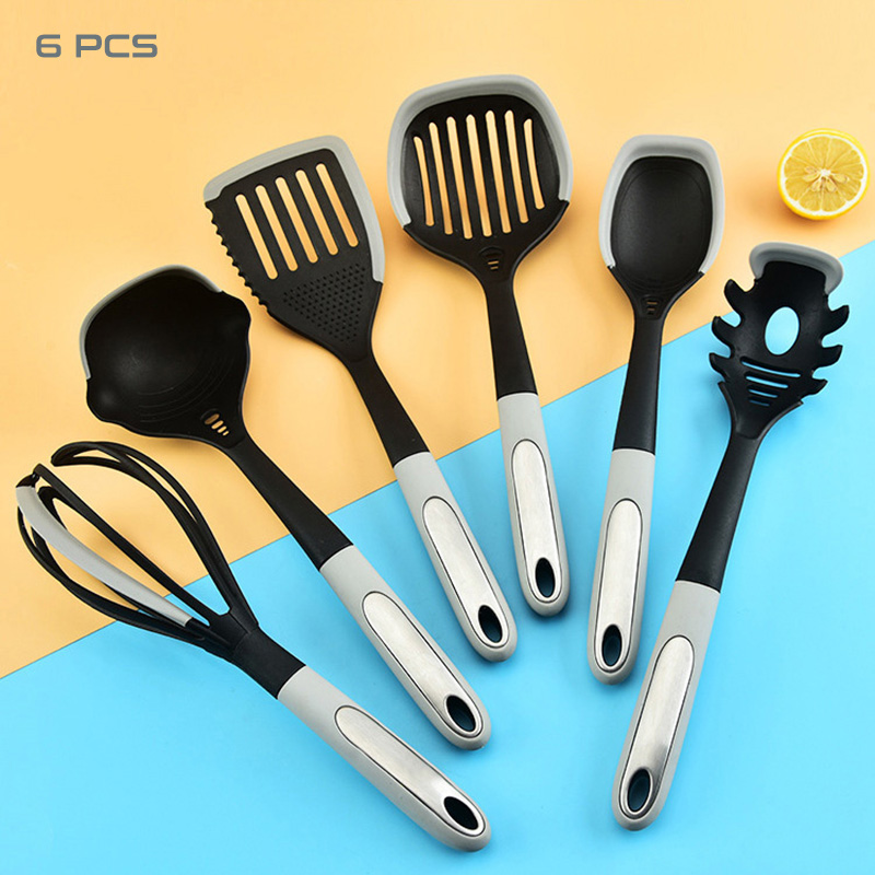 Silicone Non-stick Cooking Set Kitchenware Cookware Heat Resistant Kitchen Utensils Accessories Spatula Spoon Baking Tools