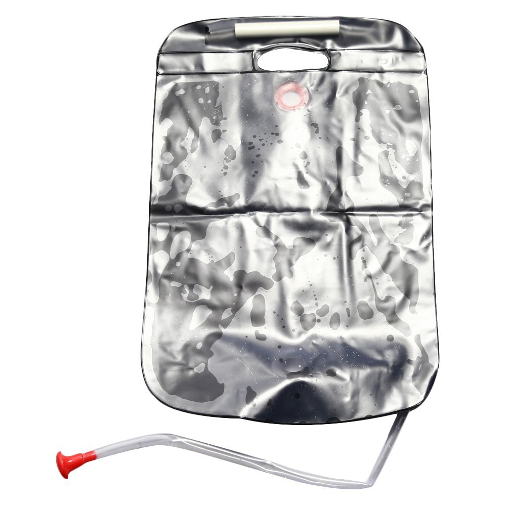 Utomhusdusch vattenväska bärbar 20l 5 gallon duschväska camping vandring soluppvärmd dusch badväska underbara resesatser