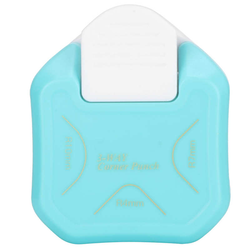 Corner Rounder Punch Portable 3 In 1Mini Paper Angle Trimming Multi-Angle Rounding Device