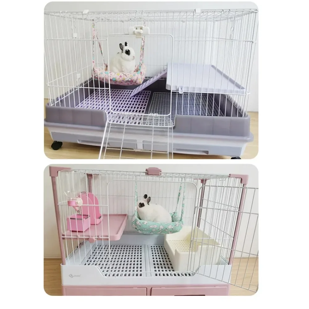 Süße Haustier-Kaninchen-Hängematte, Baumwolle, Hamster-Maus, hängende Bettmatte für kleine Haustiere, Hamster, warme Schlafnester, hängende Hängematte, Bett, Envoy Serve