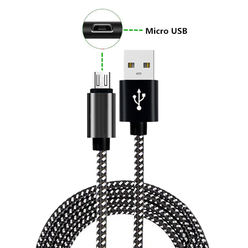 20 Cm 1 M 2 M Micro Usb Fast Charger Kabel Voor Samsung Galaxy J3 J5 J7 J4 J6 + j8 A6 A7 Voor Huawei P Smart Y9 Honor 8C 8X