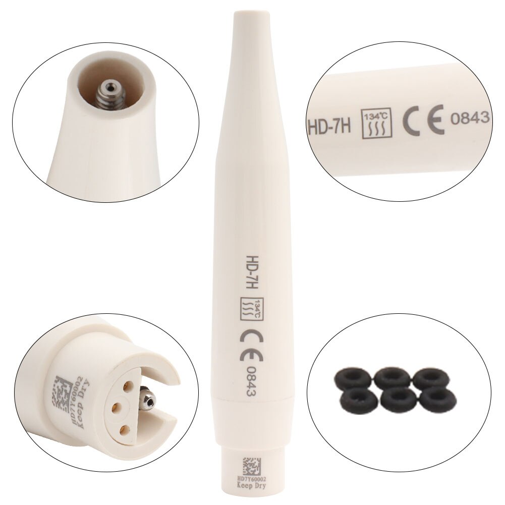 Original Woodpecker Dental Ultrasonic Piezo Scaler Handpiece Detachable LED Handpiece DTE HW-5L/HD-7L UDS-N2 LED/DTE V2 LED: Fit HD-7H